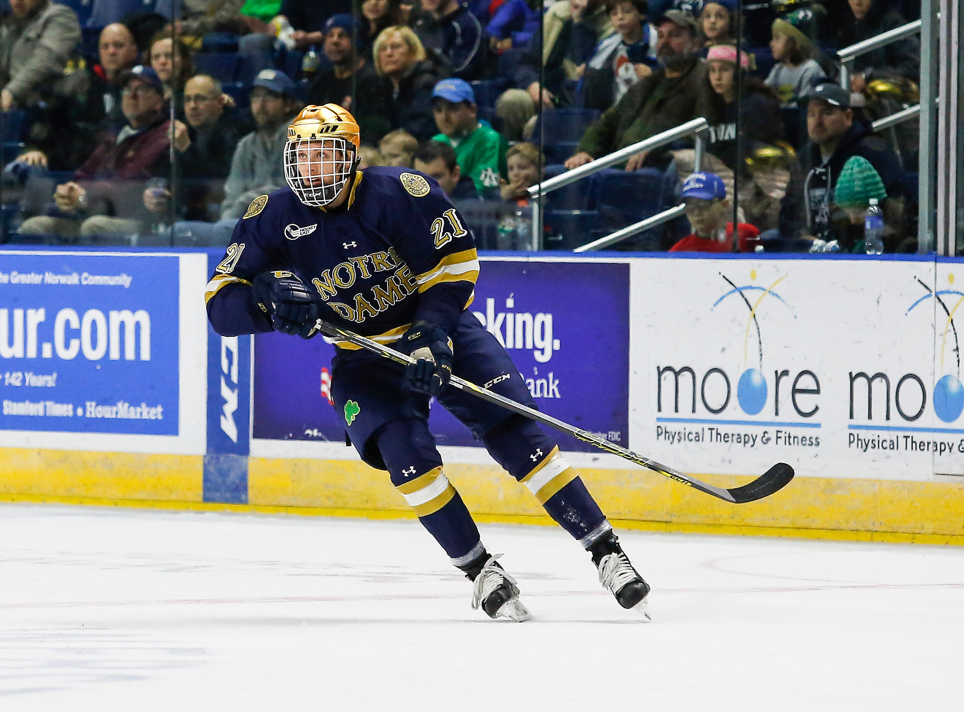 A Walk-On to Remember Joe Aiken scored his first career goal, the game-winner, at UConn on Jan. 18.