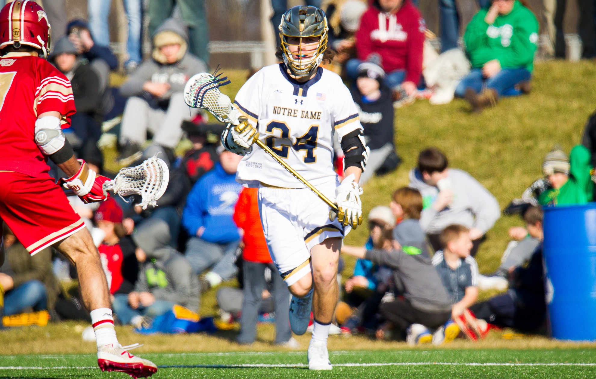 Irish Open ACC Play Against Virginia At Arlotta Stadium Irish Open ACC Play Against Virginia At Arlotta Stadium