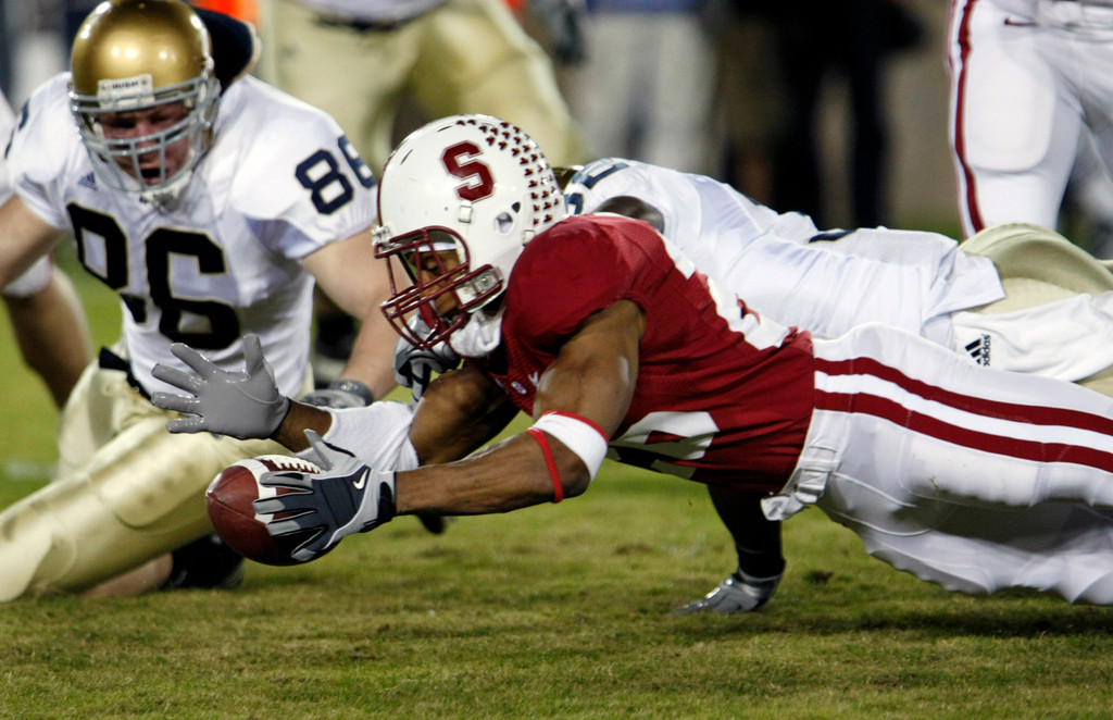 Irish Edged by Stanford, 45-38 (AP)
