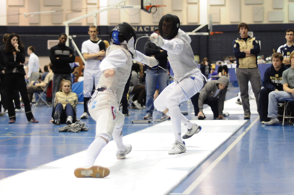 Notre Dame Fencing MFC Individules Championship on March 3, 2012