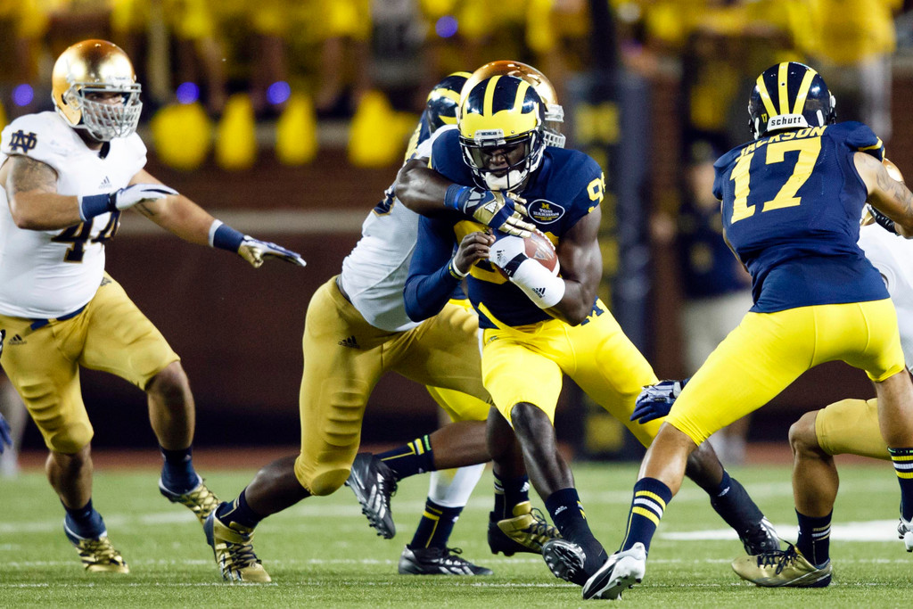 Notre Dame at Michigan (USATSI)