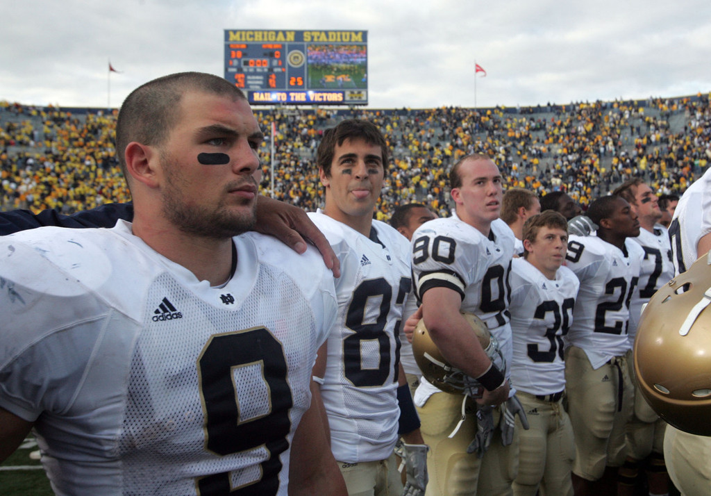 Notre Dame vs. Michigan, 9/15/07