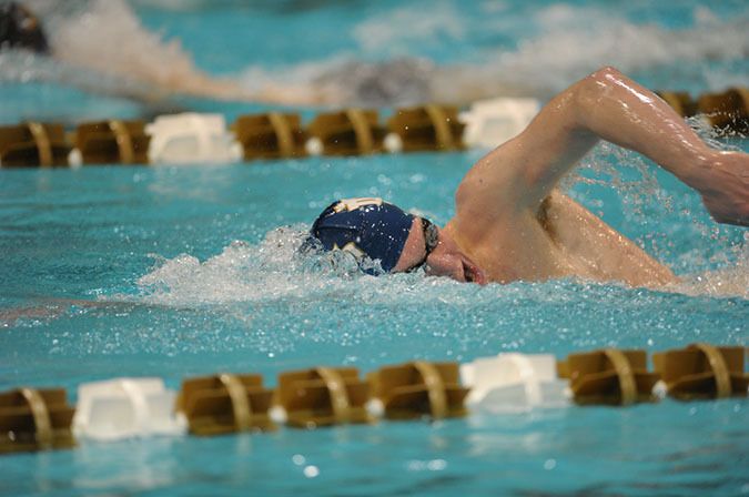 Notre Dame won its final true dual meet of the 2010-11 season in convincing fashion over Utah Friday afternoon.