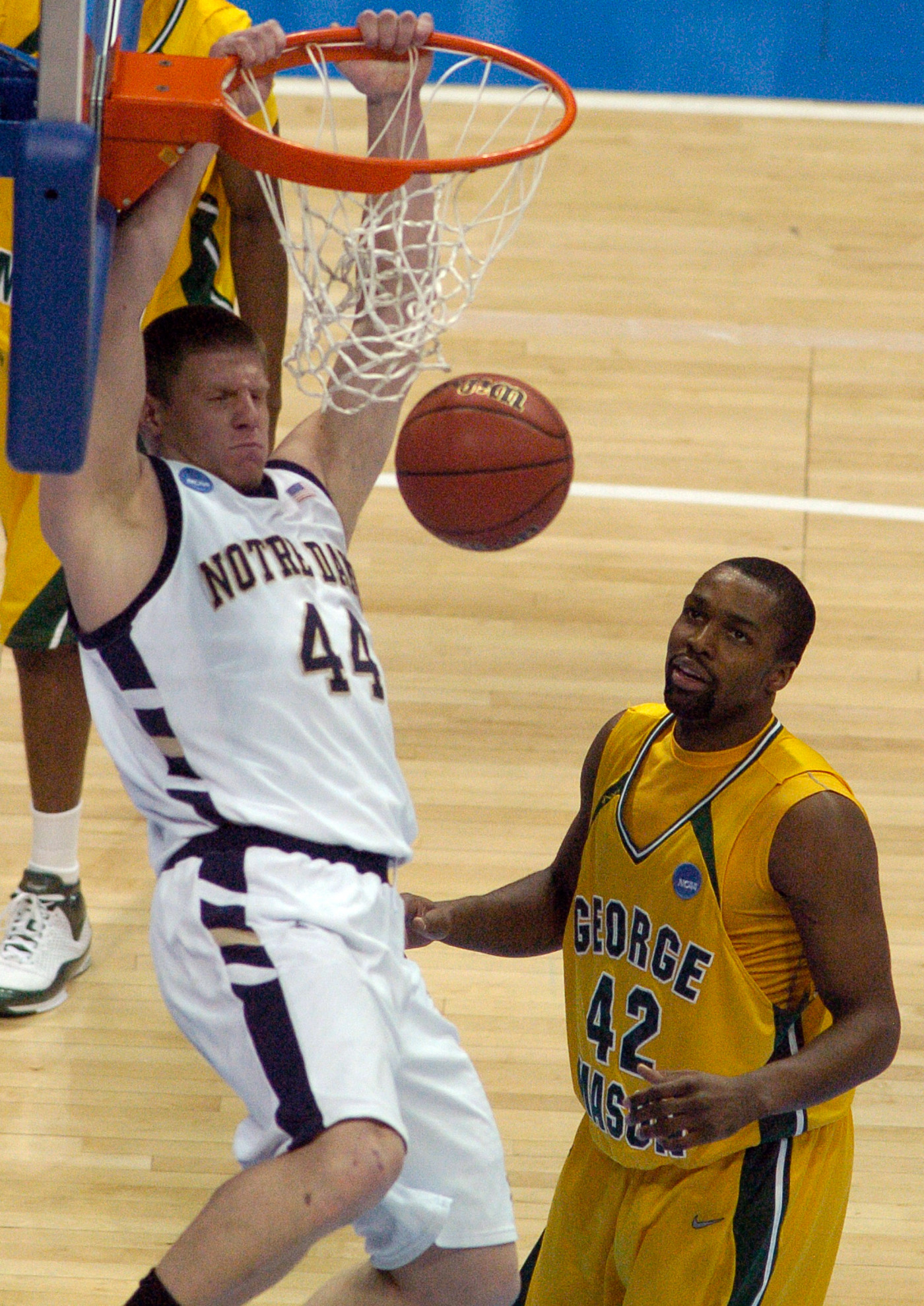 Harangody Named To 10-Man Wooden All-America Team NCAA George Mason Notre Dame Basketball