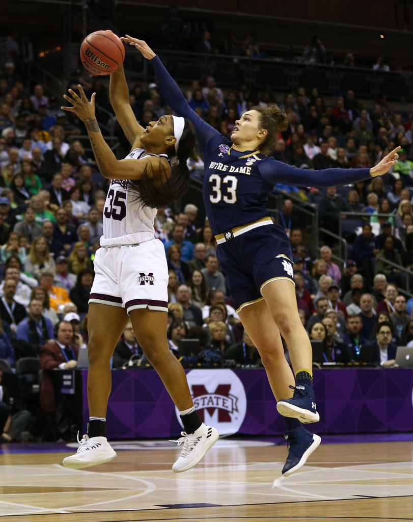 NCAA National Championship: ND WBB 61, Mississippi State 58 (USATSI)