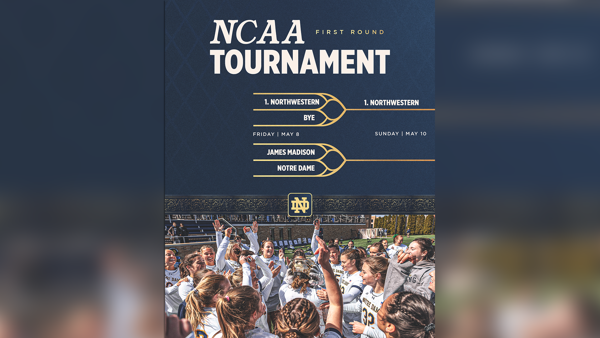 WE’RE IN – Irish Will To Take On James Madison In NCAA First Round WE’RE IN – Irish Will To Take On James Madison In NCAA First Round