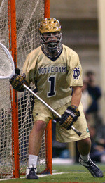 Seventh-Ranked Irish To Play At Air Force On Tuesday Senior goaltender Joey Kemp currently holds four program records.