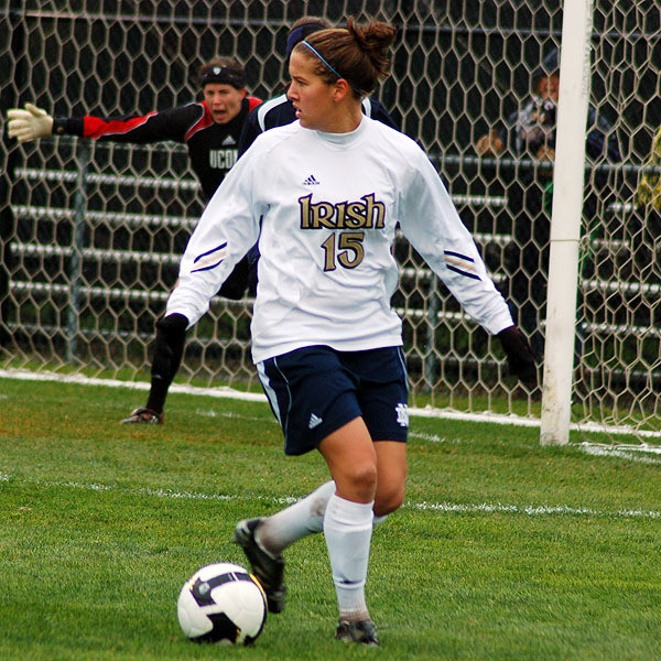 Women’s Soccer Season Tickets Now On Sale Junior midfielder Rose Augustin and the Fighting Irish will play 11 regular-season home matches during the 2009 season, beginning Aug. 21 with the season opener against Wisconsin (7:30 p.m. ET at Alumni Field).