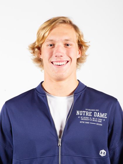 Aaron Schultz - Swimming and Diving - Notre Dame Fighting Irish