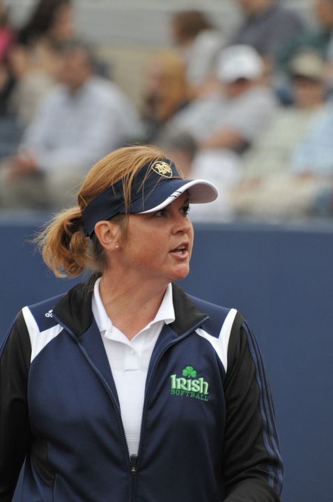 Deanna Gumpf has led Notre Dame to the NCAA Tournament in each of her seven seasons as head coach.