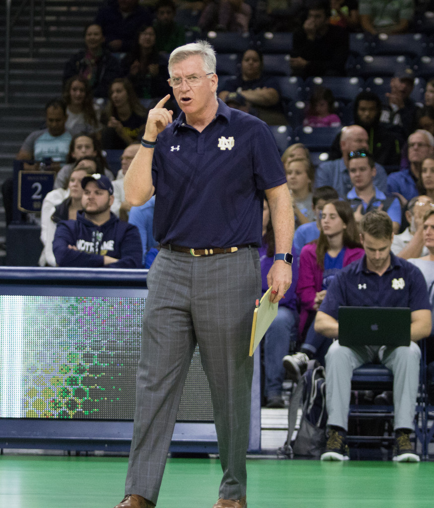 Notre Dame Volleyball vs. No. 8 UNC