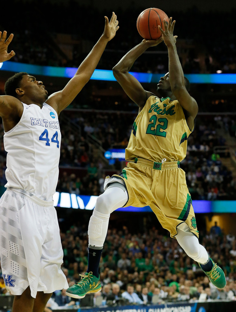 NCAA Men's Elite Eight: Notre Dame vs. Kentucky