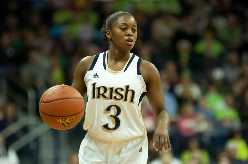 Notre Dame Women's Basketball vs Saint Francis 12-31-2012