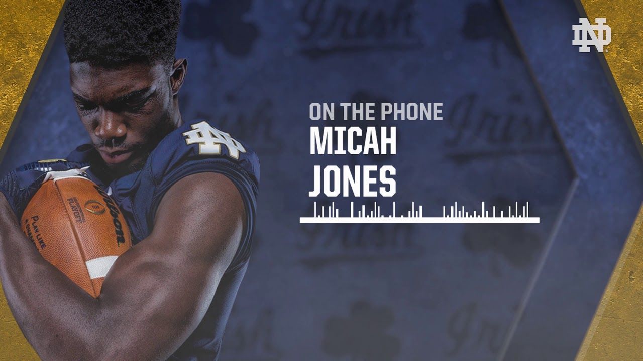 Micah Jones Call | @NDFootball Signing Day (12.20.17)