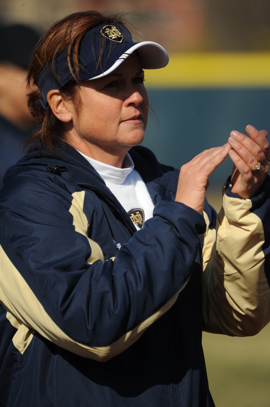 Notre Dame Spring Sports Preview: Softball Head coach Deanna Gumpf has guided Notre Dame to eight NCAA Tournament appearances, four BIG EAST regular season and four postseason titles, and five 40-win seasons in her first eight seasons with the Fighting Irish.