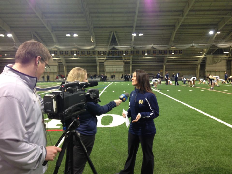 As usual, the spotlight will be on head coach Christine Halfpenny and the Fighting Irish this spring.