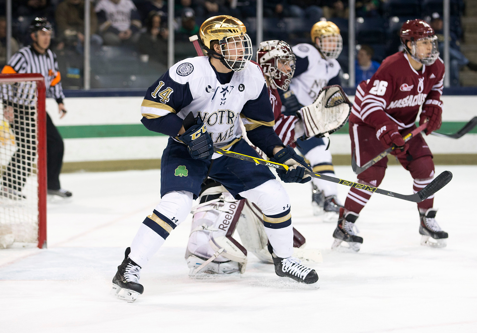 Irish Extra: Irish Hang Tough and Advance in Hockey East Thomas DiPauli had three assists on Saturday and two goals on Sunday, including the game-winner.