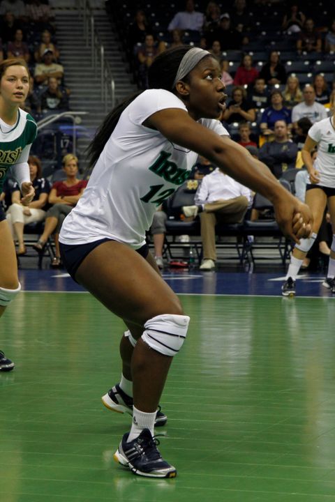 Sophomore Toni Alugbue earned recognition from the BIG EAST on Monday.