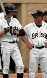 Notre Dame Headed To Gainesville For NCAA Regional, With All Games To Be Telecast Live On CSTV Paul Mainieri's team lost only first baseman Matt Edwards (left) from the 2005 group of starting position players, with most of the veterans currently competing in the annual fall practice.