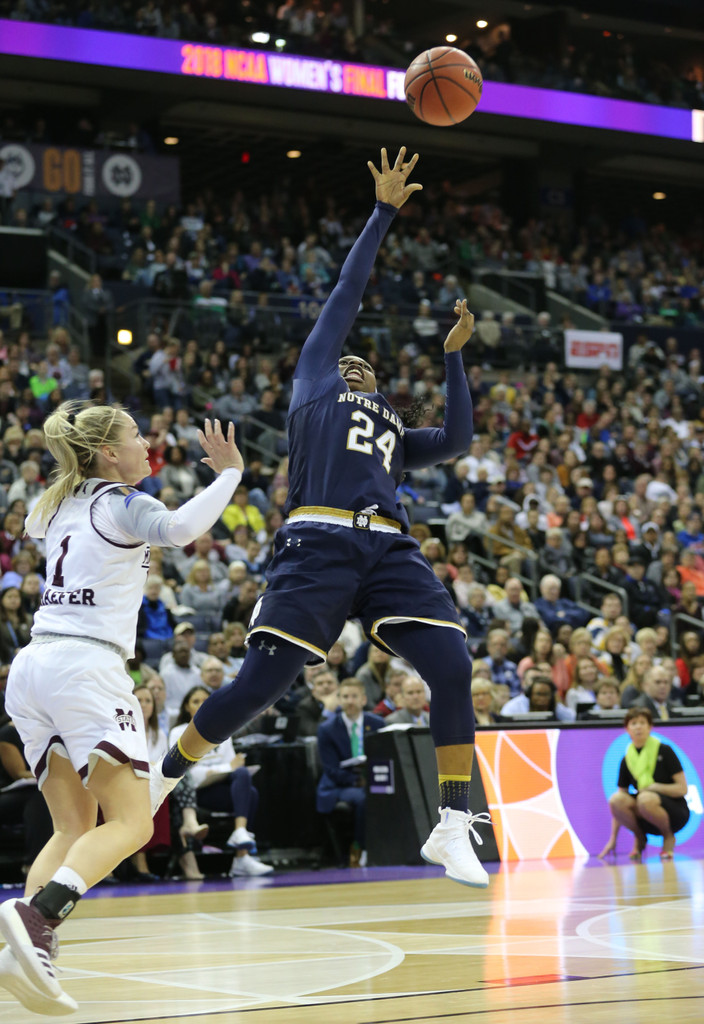 NCAA National Championship: ND WBB 61, Mississippi State 58 (USATSI)