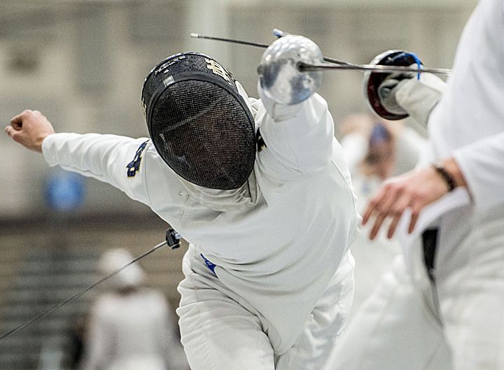 Both Notre Dame epee squads put on command performances Saturday.