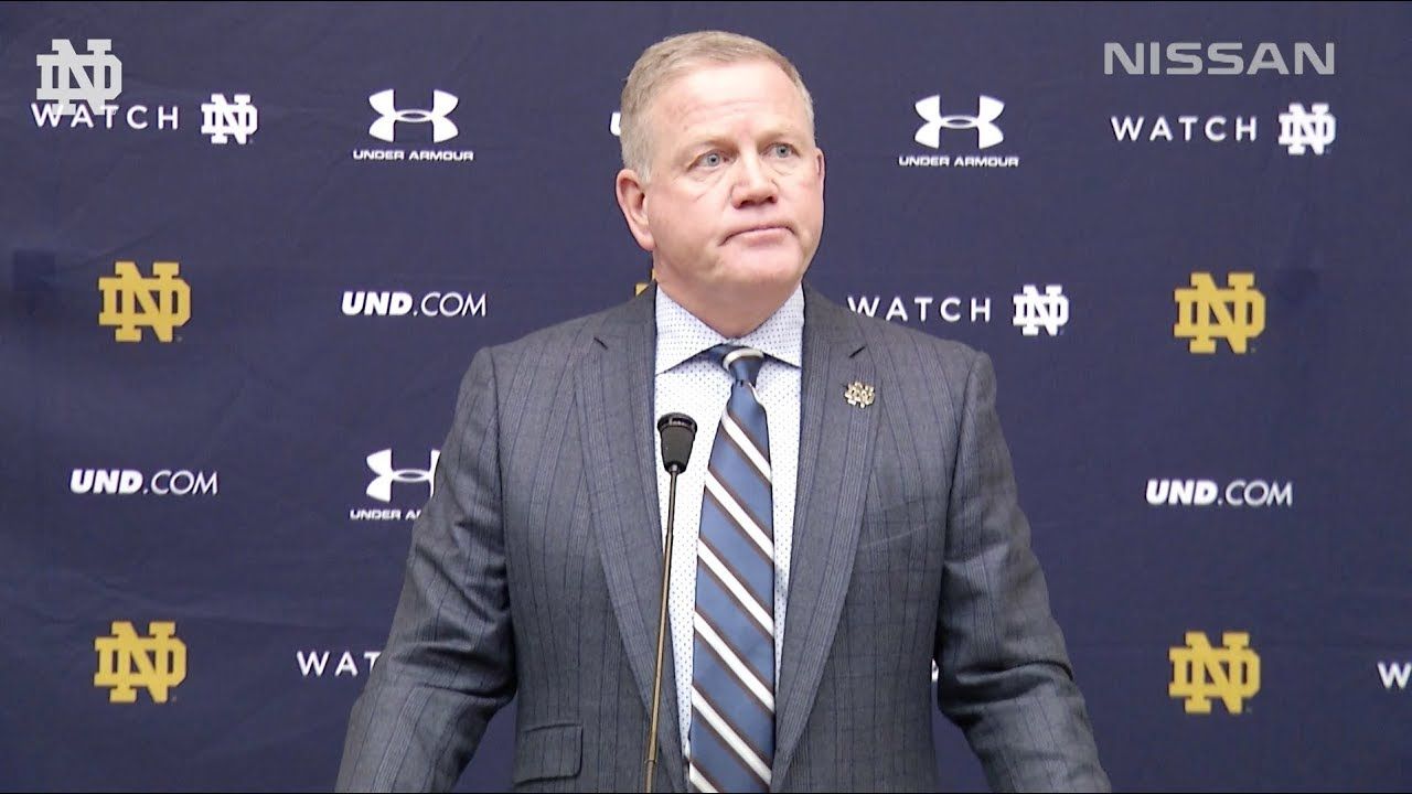 @NDFootball Brian Kelly Press Conference - Signing Day (12.20.17)