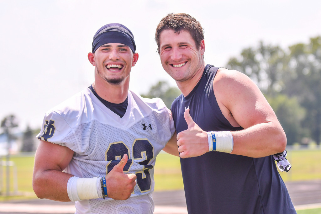 2017 Notre Dame Football Fall Camp - Practice One