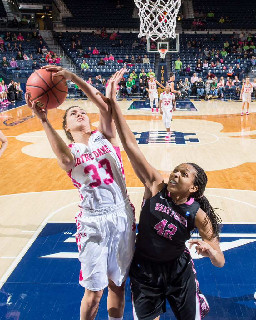 No. 4 Women's Basketball vs. Wake Forest (USATSI)