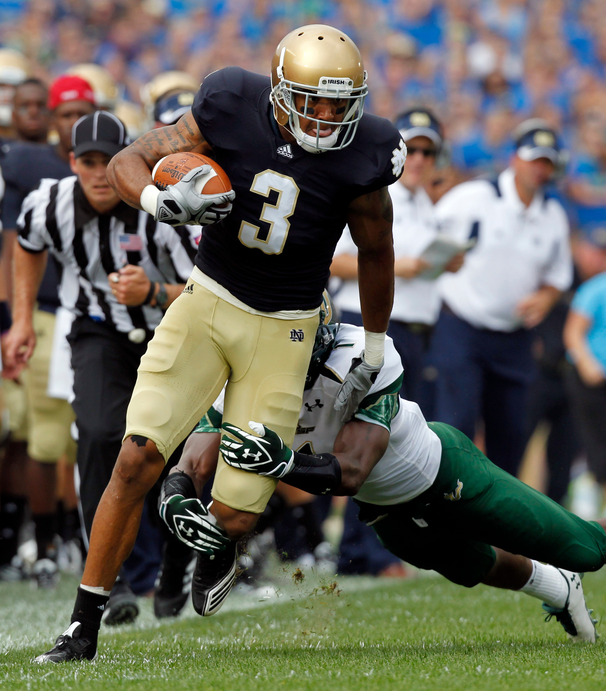 Michael Floyd Named Co-Offensive Player Of The Week For FBS Independents South Florida Notre Dame Football