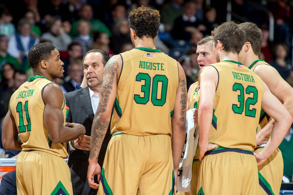 Notre Dame, 83 vs. Virginia Tech, 81