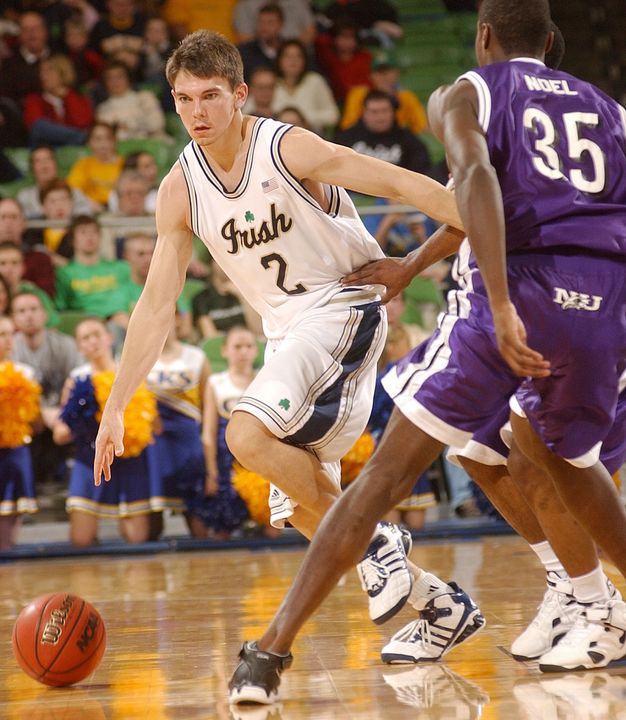 Senior guard Chris Quinn is the fourth Notre Dame player to be selected to the BIG EAST Weekly Honor Roll this season.