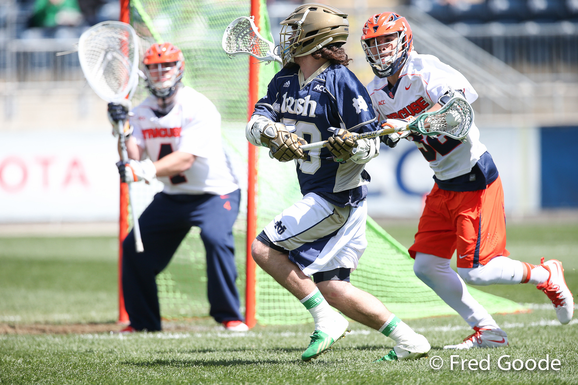 #3 Notre Dame To Play Host To #15 Ohio State On Saturday Matt Kavanagh tallied four goals and two assists in the 15-14 triumph over Syracuse in the title game of last season's ACC Tournament.