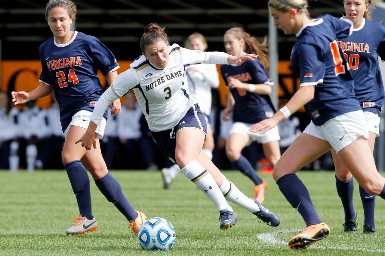 #14/11 Irish Roll On Offense In 2-0 Win At Pittsburgh Sophomore midfielder Morgan Andrews scored her team-high fifth goal and added an assist in Notre Dame's 2-0 win at Pittsburgh on Thursday