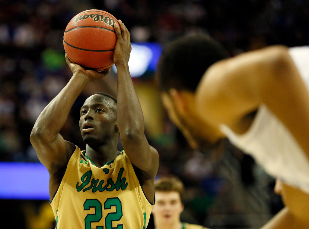 NCAA Men's Elite Eight: Notre Dame vs. Kentucky