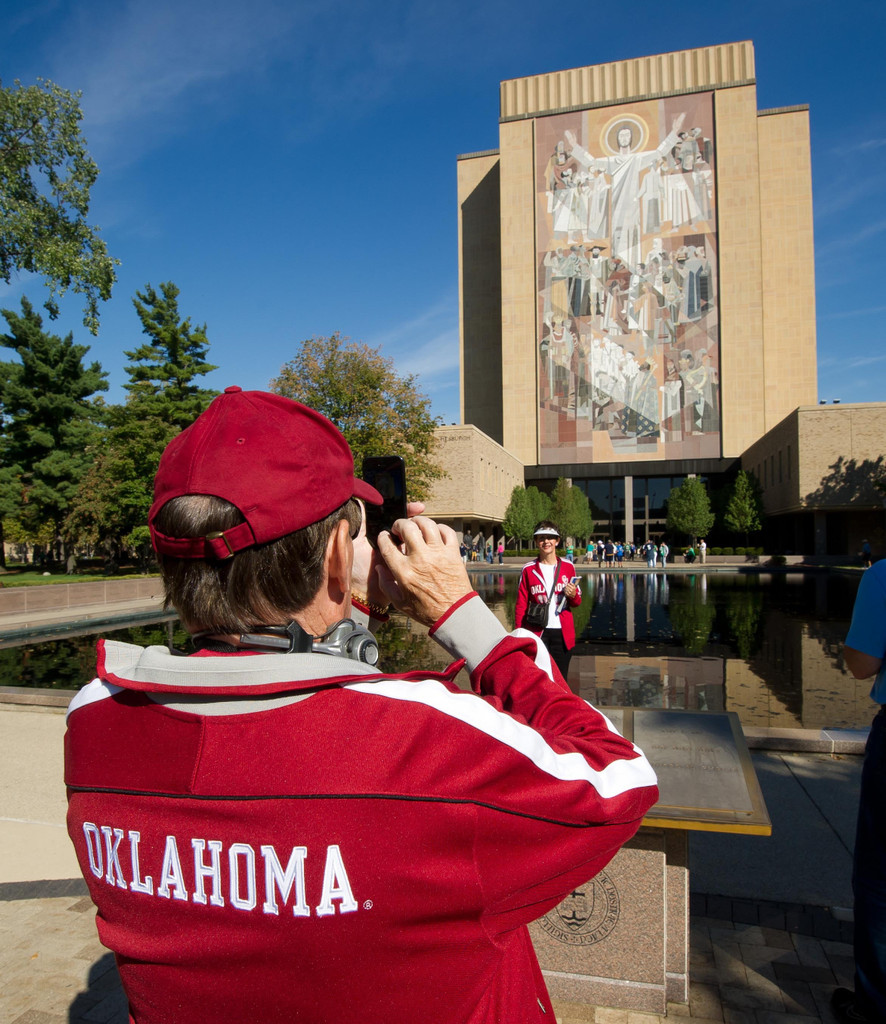 No. 22 Notre Dame vs. No. 14/12 Oklahoma (USATSI)