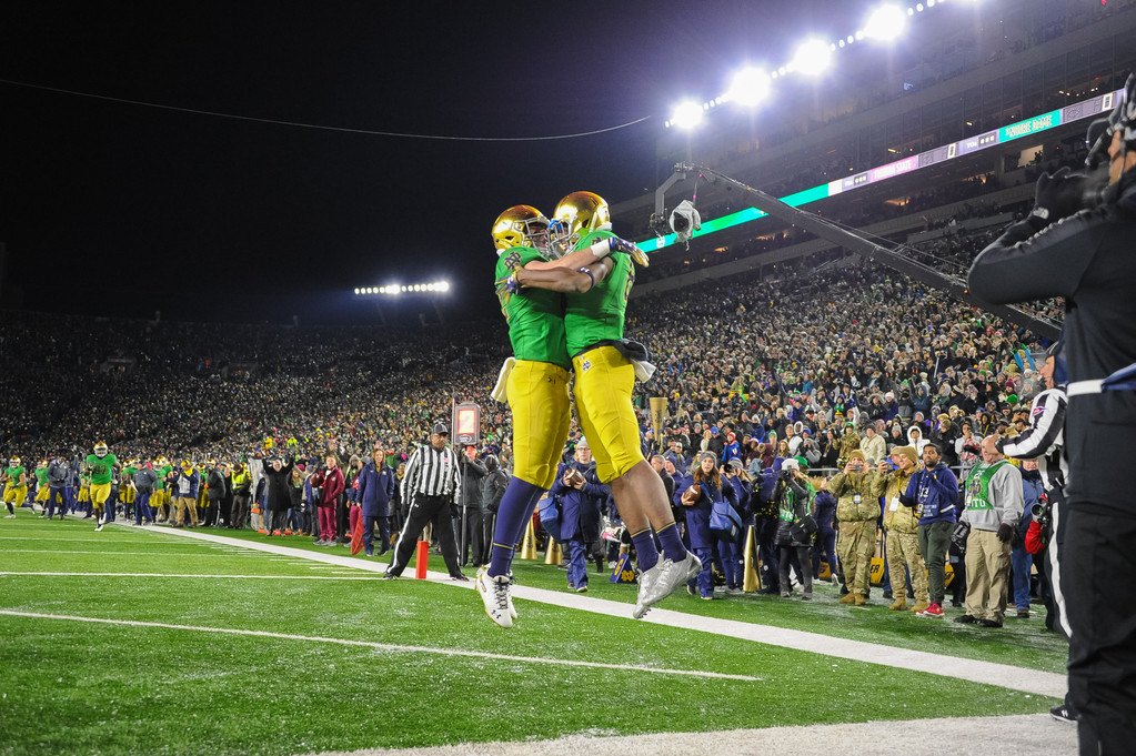 Boykin touchdown celebration