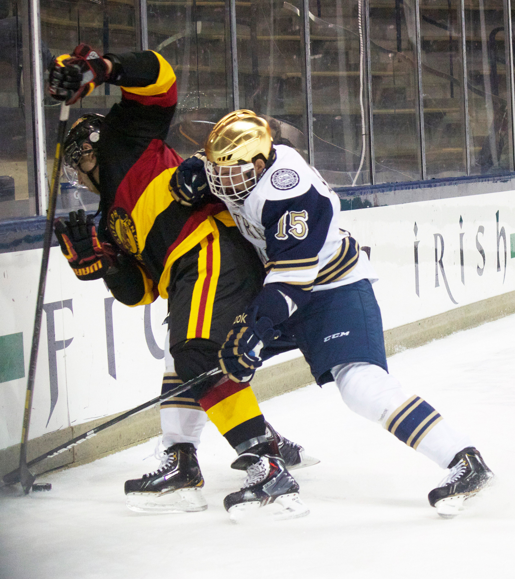 Taking a Chance Notre Dame Senior Alternate Captain Peter Schneider