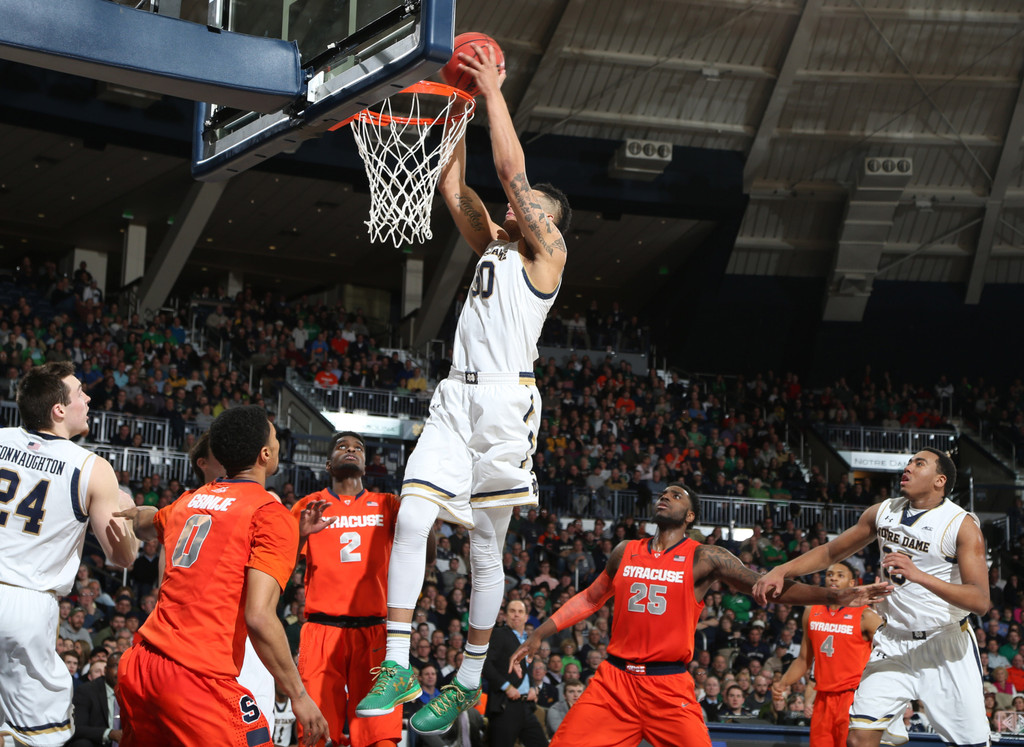 Syracuse at No. 9/8 Notre Dame