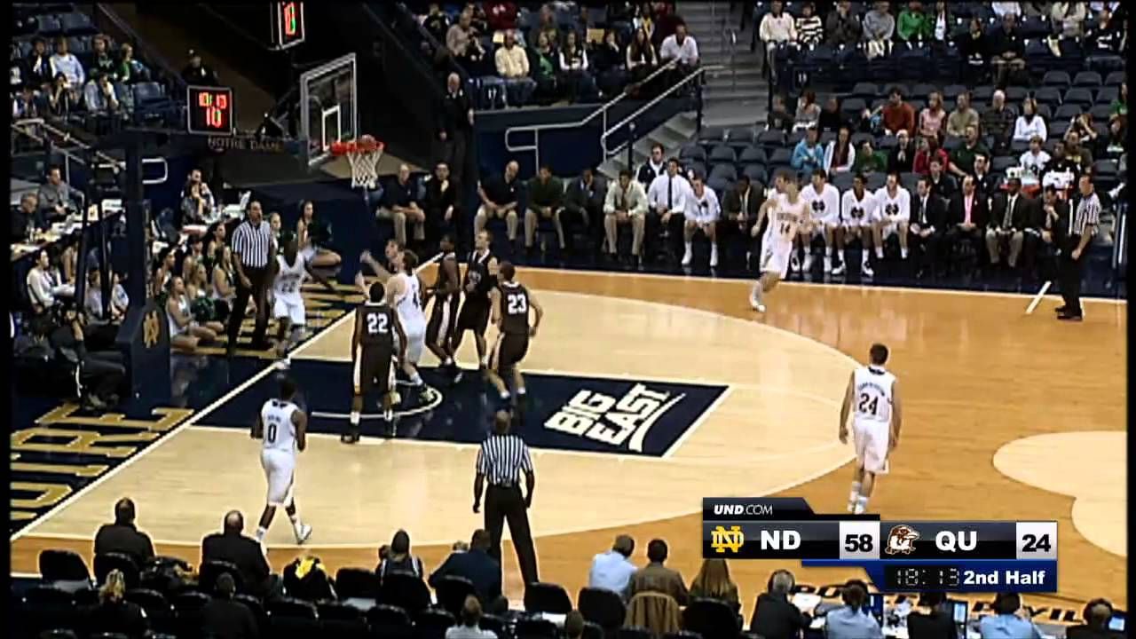 Notre Dame vs. Quincy Highlights - Men's Basketball