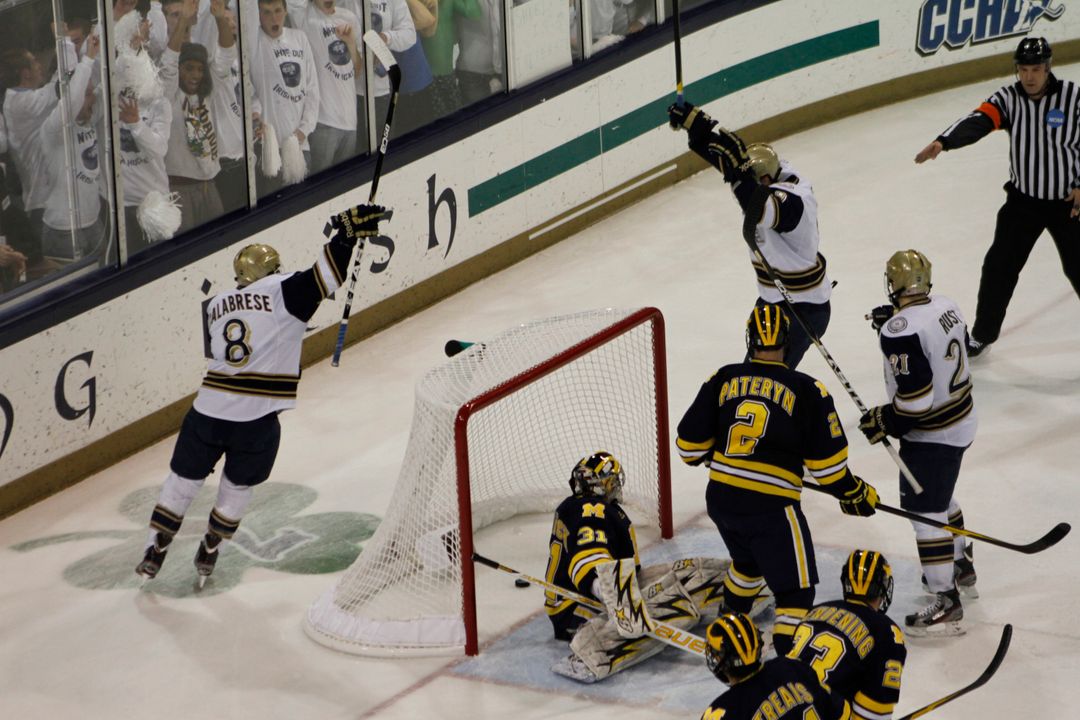 Notre Dame travels to Michigan for the second round of the CCHA playoffs March 9-11l