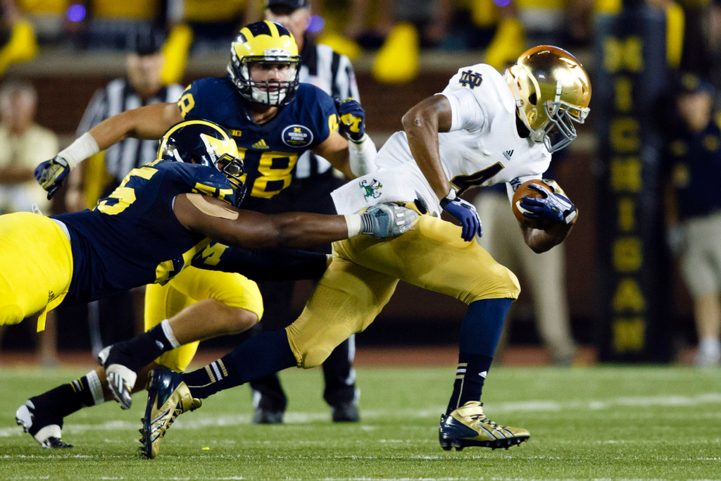 Notre Dame at Michigan (USATSI)