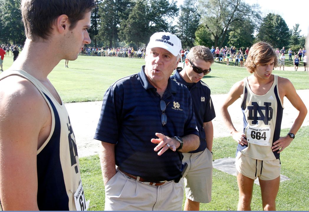 Head men's cross country coach Joe Piane has a stable of freshmen runners that could help the Irish out on the course this season.