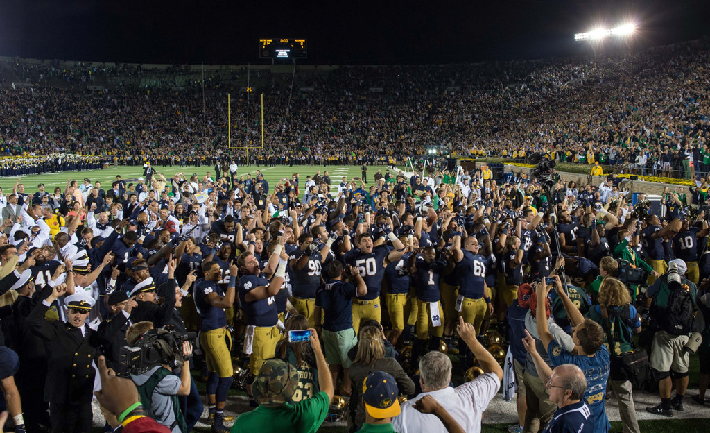 No. 16 Notre Dame vs. Michigan