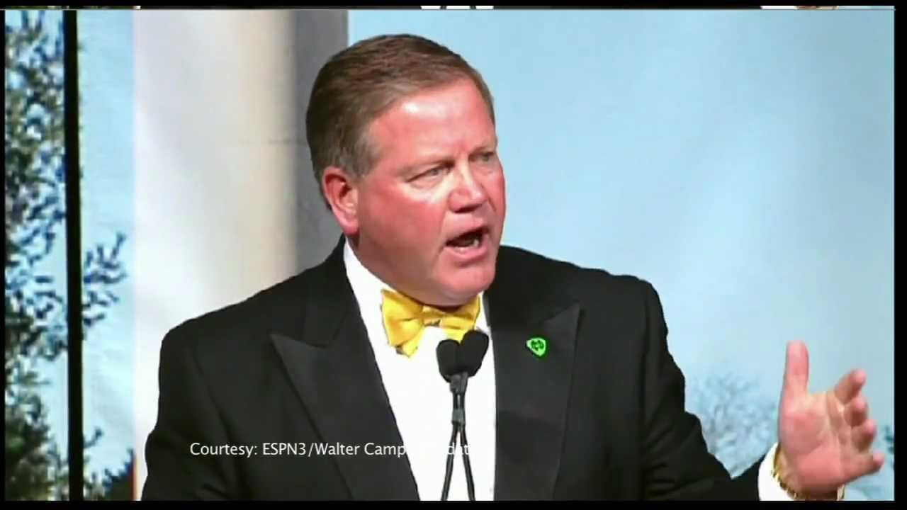 Brian Kelly - Walter Camp Remarks