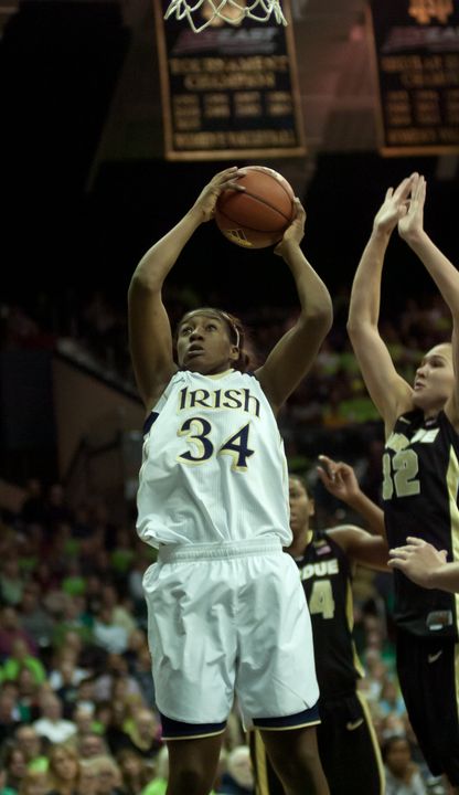 Sophomore forward Markisha Wright scored a season-high 20 points in Notre Dame's win over Saint Francis (Pa.) on Monday afternoon to close out the pre-conference schedule for the Fighting Irish.