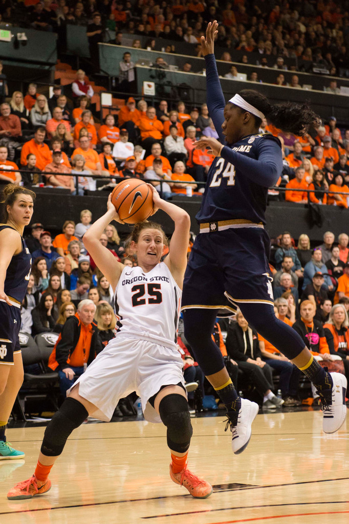 ND Women's Basketball at Oregon State (USATSI)