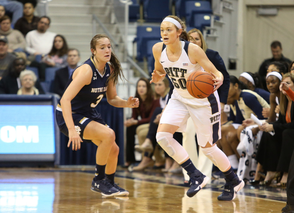 #3 Irish Top Pittsburgh, 65-55, for Muffet McGraw's 800th