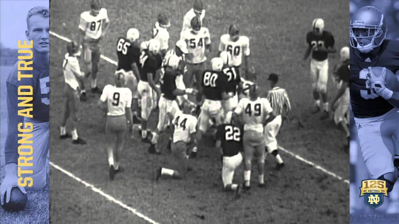 1957 vs. Oklahoma - Ending The Streak - 125 Years of Notre Dame Football - Moment #064
