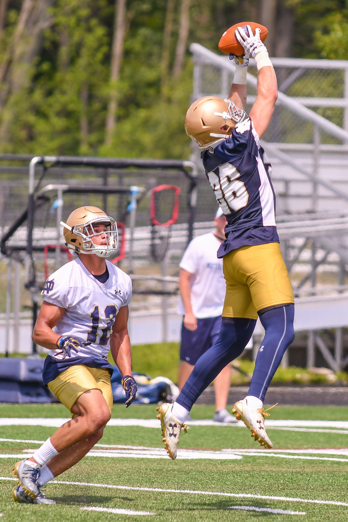 2017 Notre Dame Football Fall Camp - Practice One