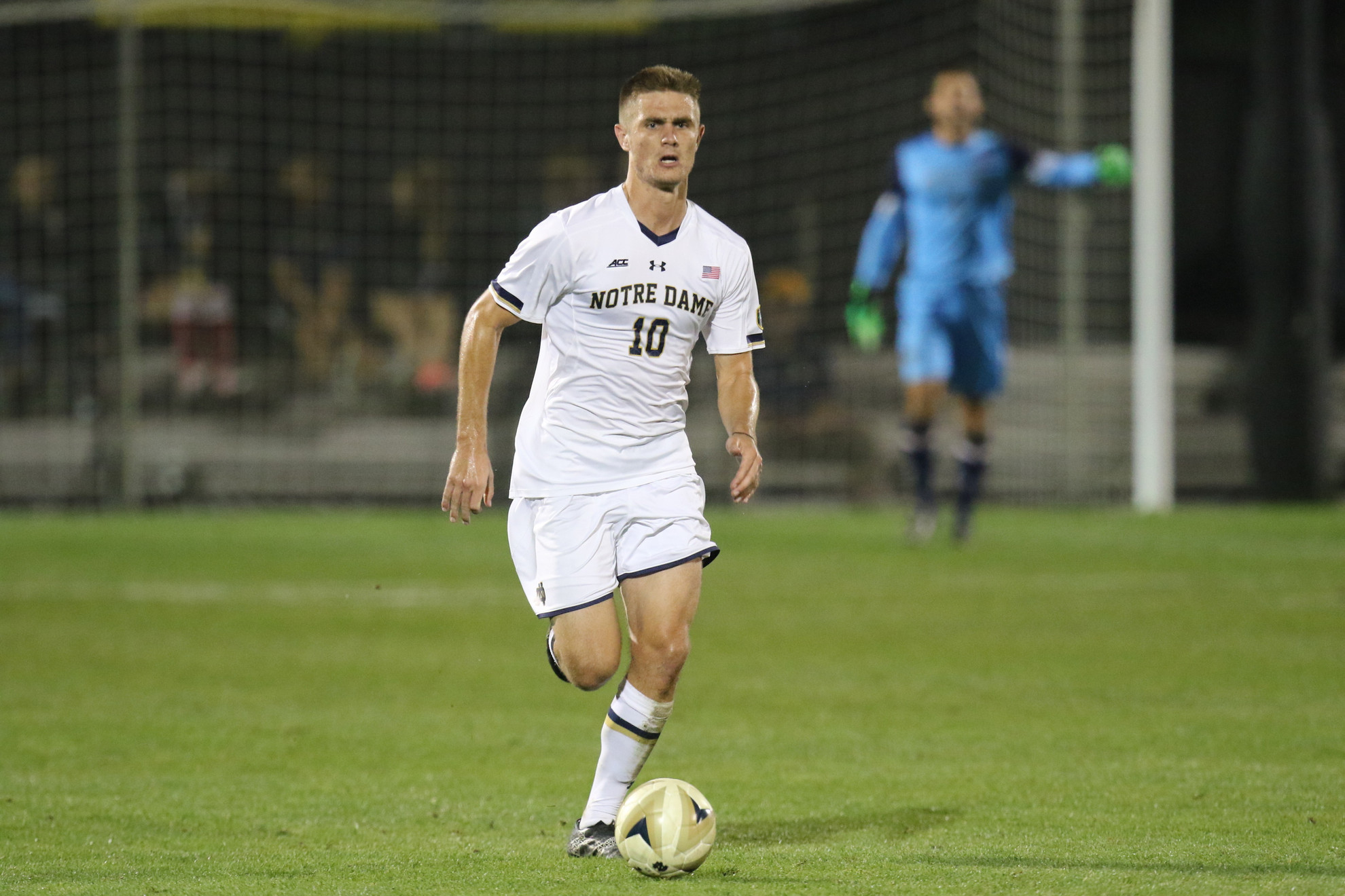 #4 Irish At Duke Looking For ACC Rebound Senior defender Brandon Aubrey